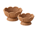 Scalloped Seagrass Bowls