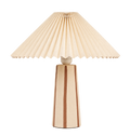 Brown Stripe Ceramic Table Lamp