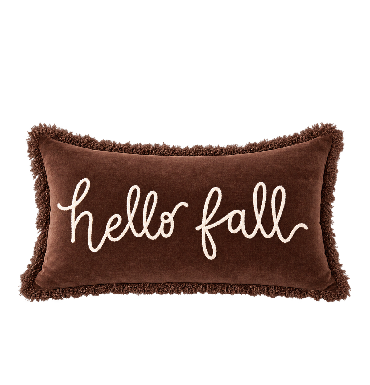 Hello Fall Lumbar Pillow