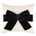 Velvet Bow Pillow