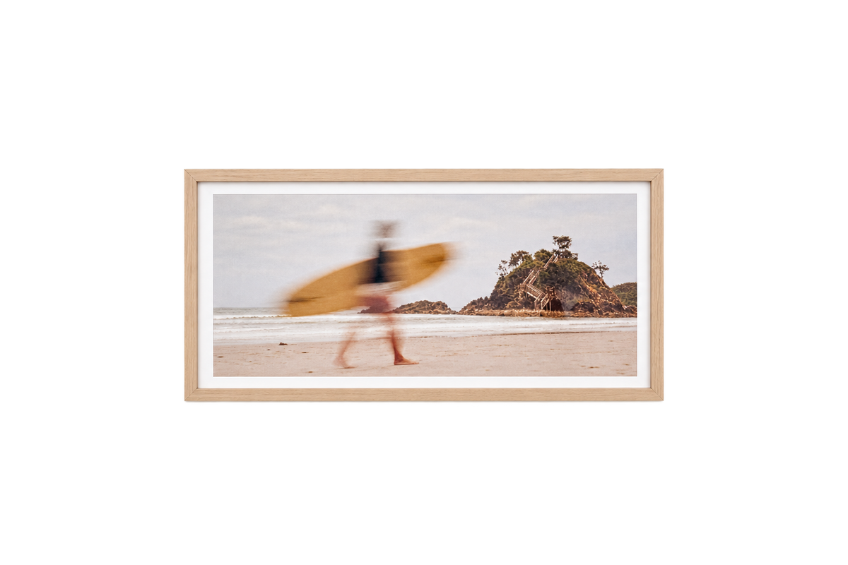 Blurred Surfer