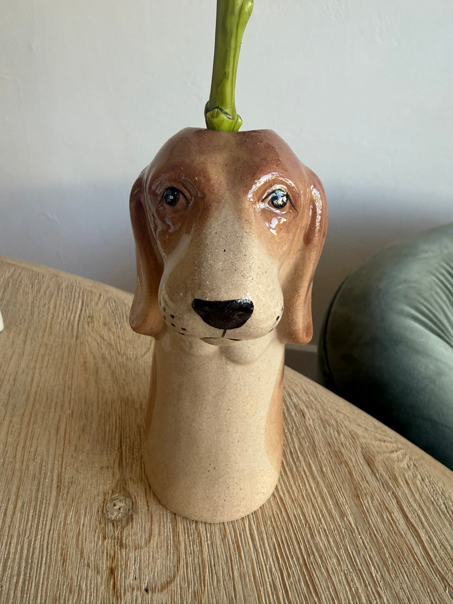 Bloodhound Vase