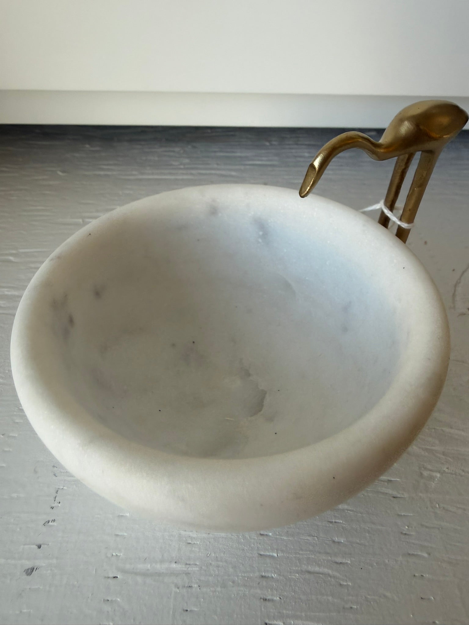 Brass Bird Mini Bowl