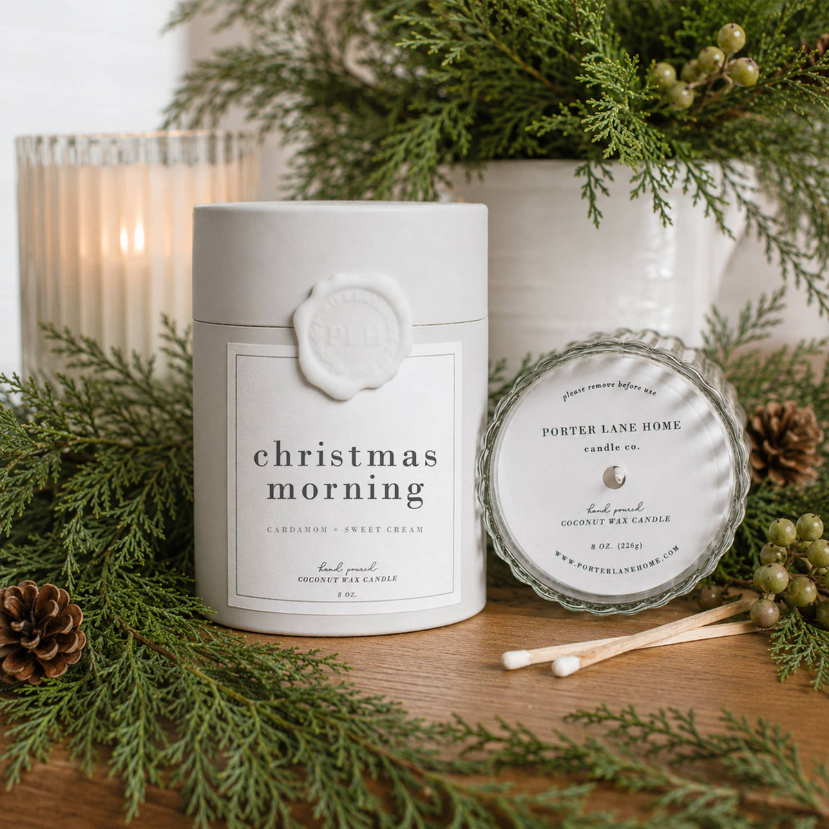Christmas Morning Candle