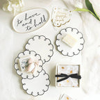 Scalloped App Plates (S/4)