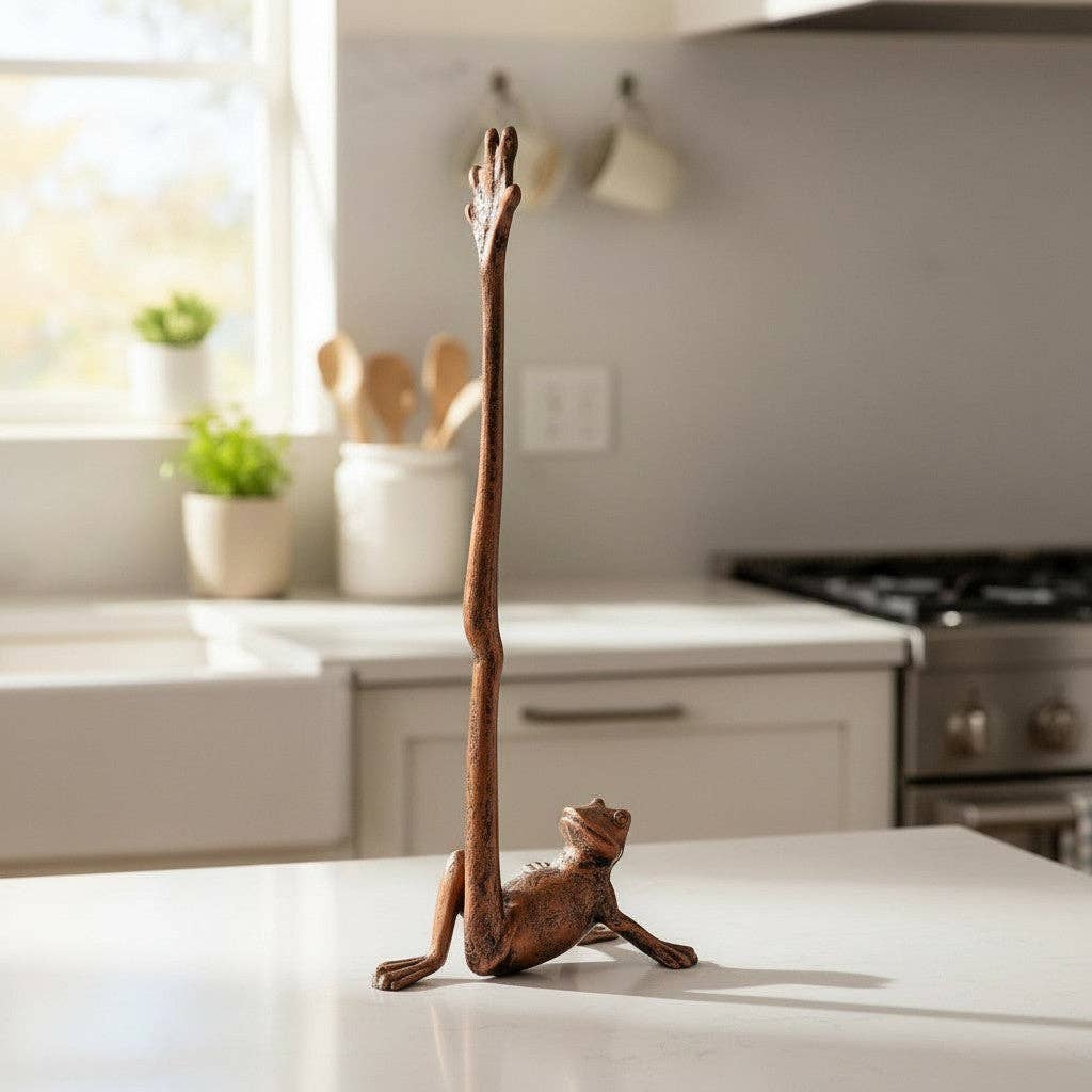 Frog Paper Towel Holder