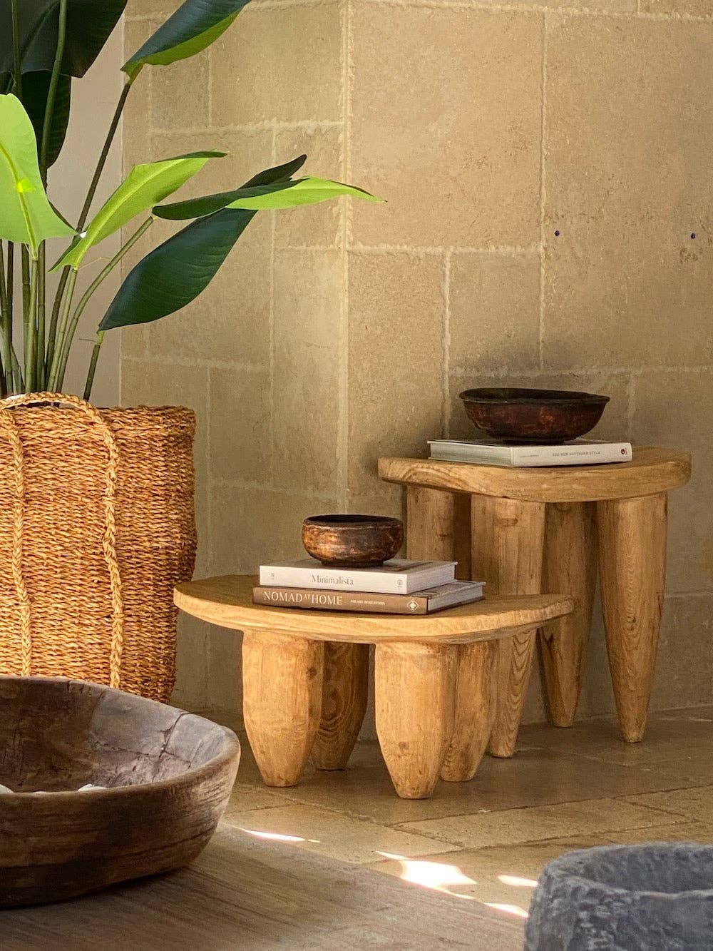 Stool - Senufo Elm